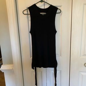 Loft black tank sweater